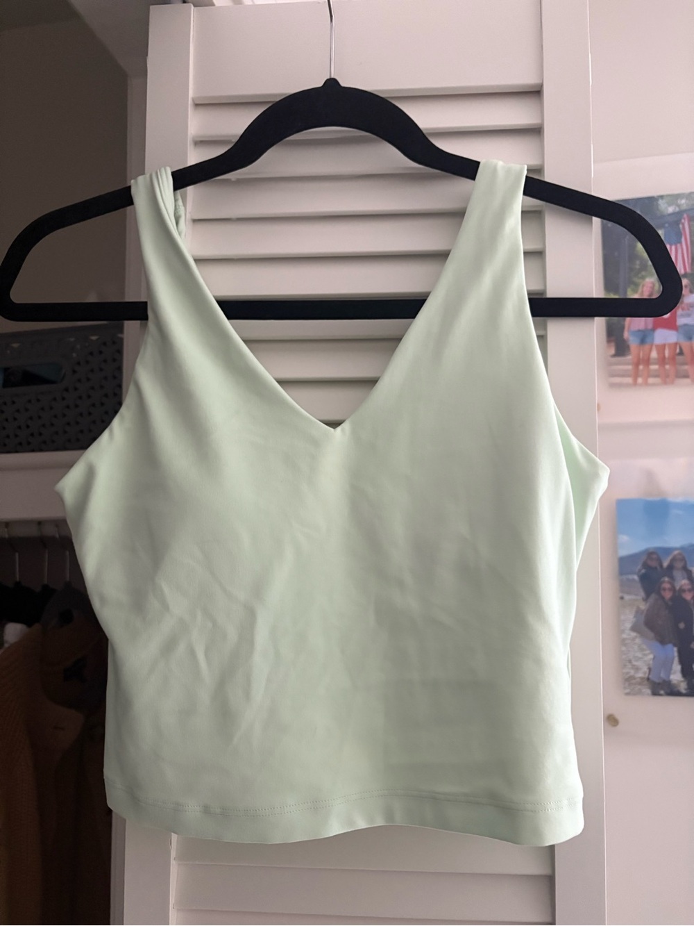 Athleta V-Neck Tank Top - Mint